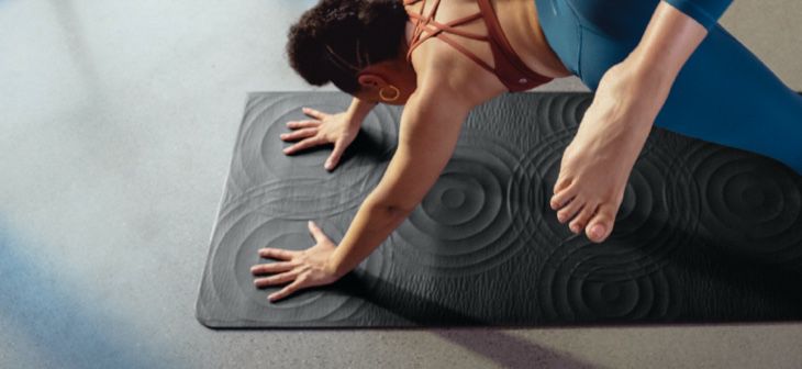The yoga mat, re-invented.